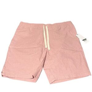 Goodfellow & Co Pink Drawstring Everyday Shorts Casual Swim/Beach